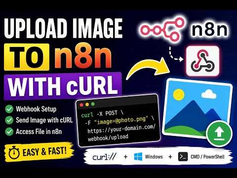 How to Upload an Image to an n8n Webhook Using cURL | Step-by-Step Tutorial