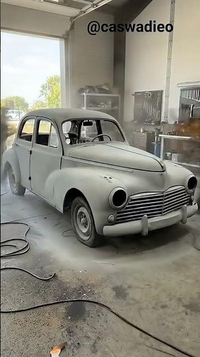 1949 Peugeot 203 Restoration & Classic Mod 🇫🇷From rust to perfection.#carrestoration