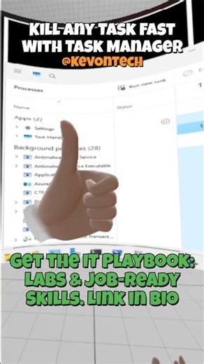 (Windows) Kill Any App FAST Using Task Manager