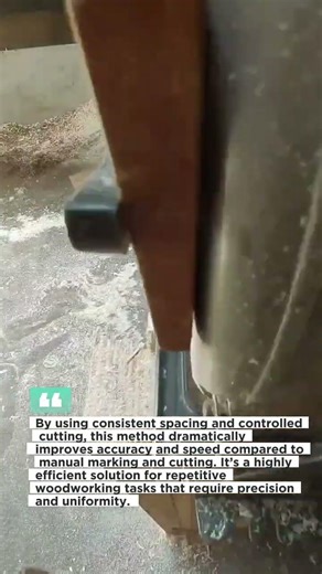 This Multi-Cut Wood Slotting Trick Is Insanely Satisfying!