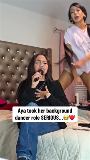 Aya's Passionate Background Dancing Moments