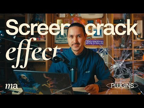How to create a realistic screen shatter effect using Motion Array Plugins (feat. @GakuLange)