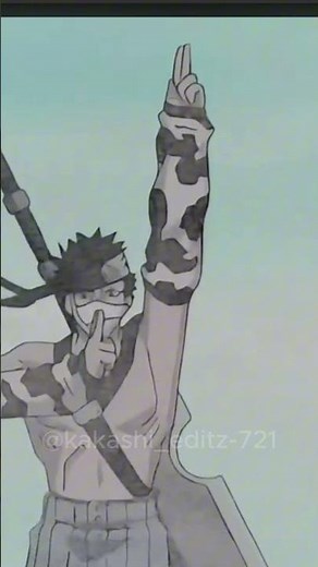 Kakashi vs Zabuza|Sharingan Reveal