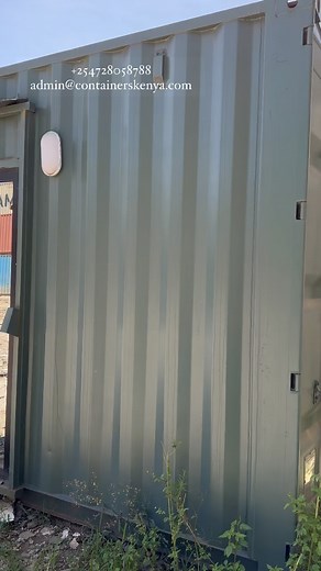 Did you know that container conversions are an eco-friendly way to build? By using recycled shipping containers, we’re helping to reduce waste and promote sustainability. Check below one way of Recycling Shipping containers by converting them into Houses. WhatsApp us https://wa.link/bnk1cp ... 📞 254728058788/ 254797663372 📧📧admin@containerskenya.com containerskenya #containersforsale #containershop #containershomes #containers #containershipping #containerhouse #containersforhire #20ftcontain