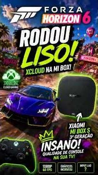 Forza Horizon 6 on Xiaomi Mi Box?! 😱 (XCloud Test) #ForzaHorizon6 #XiaomiMiBox #XCloud