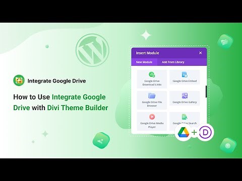 How to Use Integrate Google Drive With Divi Theme Builder