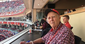 Jim Ferguson's witnessed more Reds history than just about anyone alive