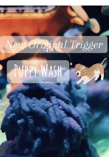 A clip of my new, original trigger I call “Puppy Wash” 🐾🛁🫧💗 See the new pup get a bubbly, scrubby bath on my next live! #creativeasmr #asmrartist #creatives #creativecleantok #suds #sudscrub #foamy #spongesqueezing #spongesqueezingasmr #spongeasmr #oddlysatisfying #relaxingasmr