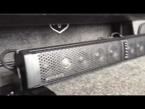 Hifonics sound bar, THOR install