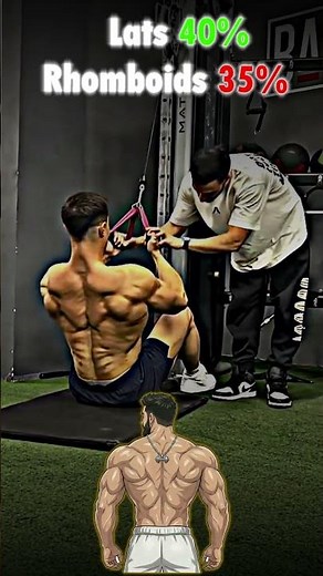 stronger Lats Using Kneeling Pulley Row #shorts #fitness #backworkout
