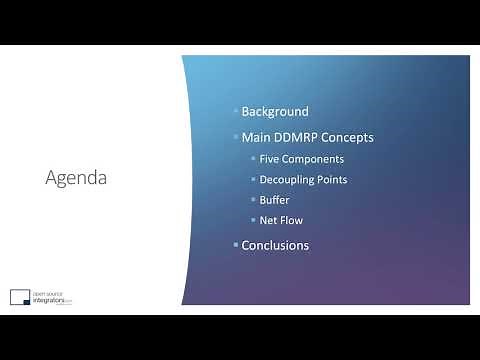What is Demand-Driven Material Requirements Planning (DDMRP)? [Overview Part 1 of 2]