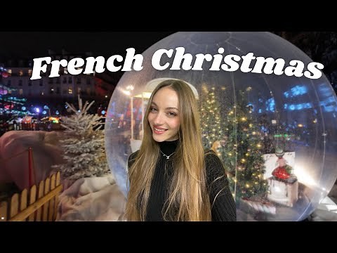 How I celebrate Christmas in France! French Christmas vlog, gift giving, what we eat...