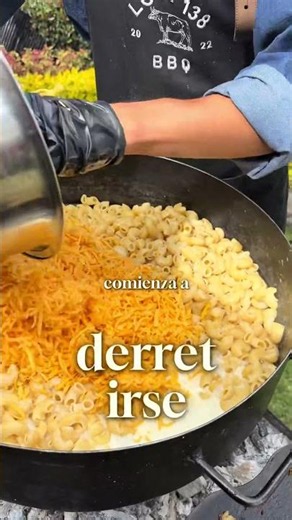 FIDEO CON QUESO CHEDDAR A LA PARRILLA 🧀🔥 Sabías que a la parrilla también puedes hacer fideos c...