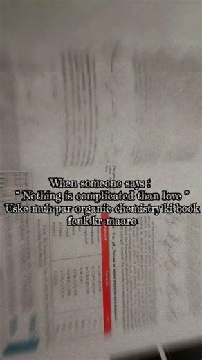 organic chemistry 😛🙃🫠#aispirantlife #youtubeshorts #shorts