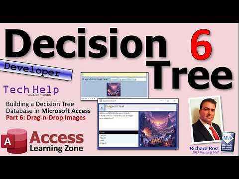 Building a Decision Tree Database in Microsoft Access. Part 6: Drag-and-Drop Images
