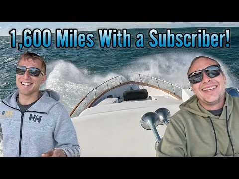 I Took a Subscriber 1,600 Miles on My Old 70ft Yacht