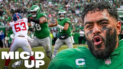 Jordan Mailata Mic'd Up in REVENGE Win vs New York Giants