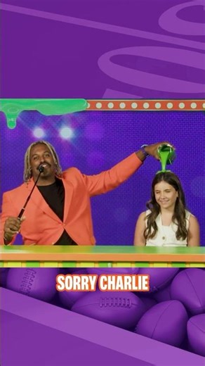 uh oh! looks like Charlie gets slimed! #shorts