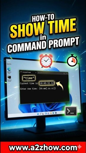 How Do I Check the Time in the Command Prompt?