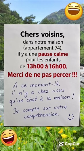 😂 Le voisin a répondu… et personne ne s’attendait à ça ! #humour #blague