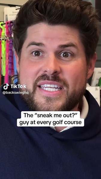 Golf Course Humor: The Sneak Me Out Guy