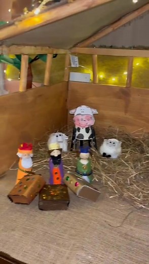 2.3K views · 37 reactions | Take a look at the beautiful Nativity scene that our talented pupils have created! Each and every one of our children have contributed to this fantastic scene and what a great job they have all done!  If you would like to see this on display, it will be showcased this weekend at the Christmas craft fair in First Presbyterian Church, Cookstown. | Churchtown Primary School | Facebook