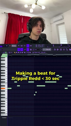 Making a beat for Trippie Redd in under 30 seconds!