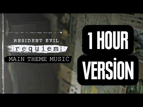 RESIDENT EVIL REQUIEM | MAIN MENU THEME (AFTER BEATING THE GAME) | 1 HOUR VER.