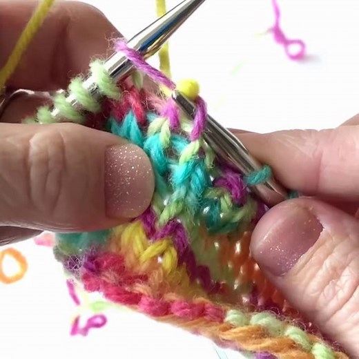 Taking out an SKPO decrease in knitting - ripping out lace tutorial video