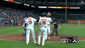 Adam Jones homered in the 5th, a two-run shot. The HR marked his 557th extra-base hit as an Oriole, tying him with Boog Powell for 5th place on O’s all-time list. #Birdland #StayHungry | Baltimore Orioles