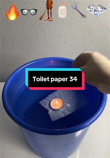 Engaging Water Experiment with Toilet Paper