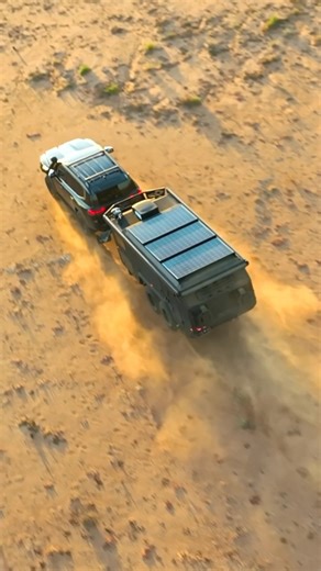 The vast expanse of the Simpson Desert, the largest parallel sand dune desert in the world. #bruder #explore #travel #desertsky #adventure #expedition #overland #escape #bespoke #design #camping #rv #desert #outback | Bruder X