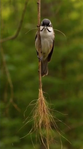 How a Penduline Tit Builds Its Incredible Hanging Nest | Timelapse