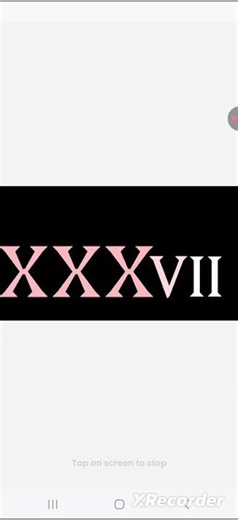 roman numerals 1 to infinity part 1
