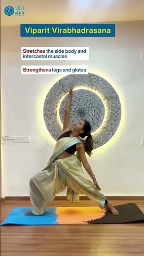 Viparita Virabhadrasana (Reverse Warrior Pose) | Full Body Stretch & Strengthen