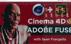 Adobe Fuse CC & Cinema 4D Tutorial - Sending custom 3D characters to Cinema 4D