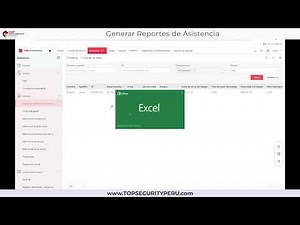 Hik-Connect - 4.Generar Reportes de Asistencia | TOP SECURITY PERÚ