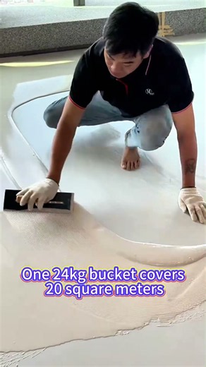 Floor upgrade hack! Epoxy color‑sand, easy to clean.#renovation #epoxy #resin #clean #coating