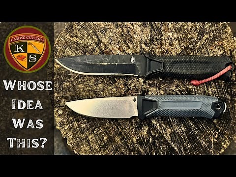 Gerber Strongarm Camp. The "Truth" Behinds Its Design