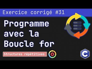 Corrected exercise 31: Program with the for loop | C language