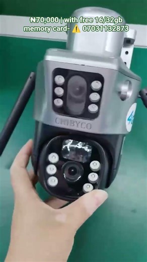 Easy way to install dual lens cctv camera in Nigeria.