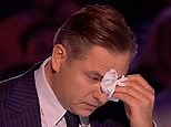 David Walliams cries as his golden buzzer act was confirmed in BGT