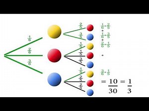 Pfadregeln eines Baumdiagramms - einfach erklärt