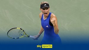 Caroline Wozniacki wins on US Open comeback