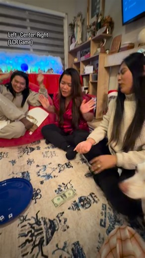 LA Eiren Oroset on Instagram: "“Have you played LCR before? POV: Family NYE gets too competitive 😭🎲”"