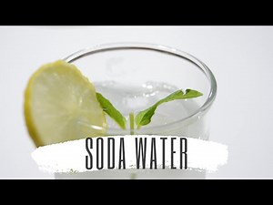 Easy Lemon Soda Water Recipe | Carbonated Lemonade | Fizzy Lemonade