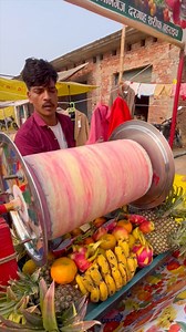 3.2M views · 42K reactions | Mix Fruit Cluster ice Cream Making from Scratch | Indian Feeder | Facebook