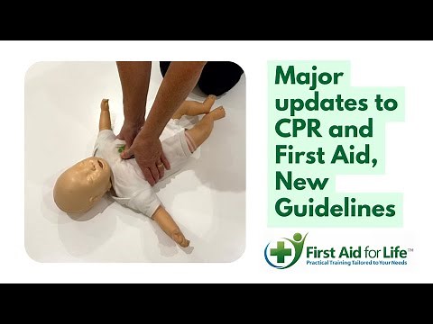 Major updates to CPR and First Aid, New Guidelines