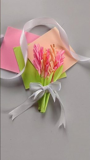 DIY Paper Flower using sticky notes 💐🎨✨ #paperflower #artandcraft ‪@Handmadeheaven-v7y‬