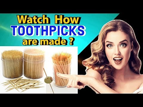 How Toothpicks are made ? | Toothpick Making Machine, new manufacturing business